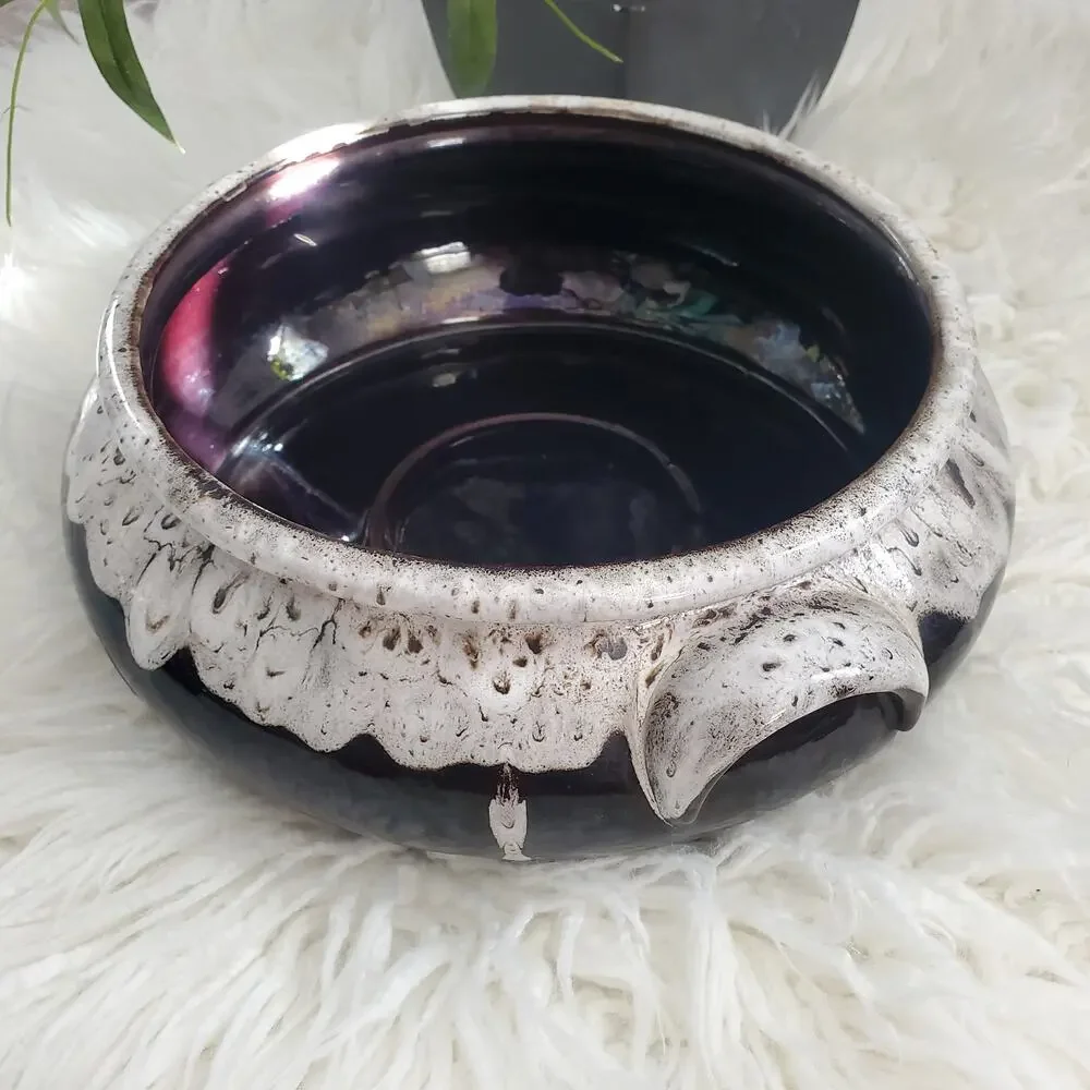 Nasco Bean Pot Old Hickory Drip Glaze Ovenware